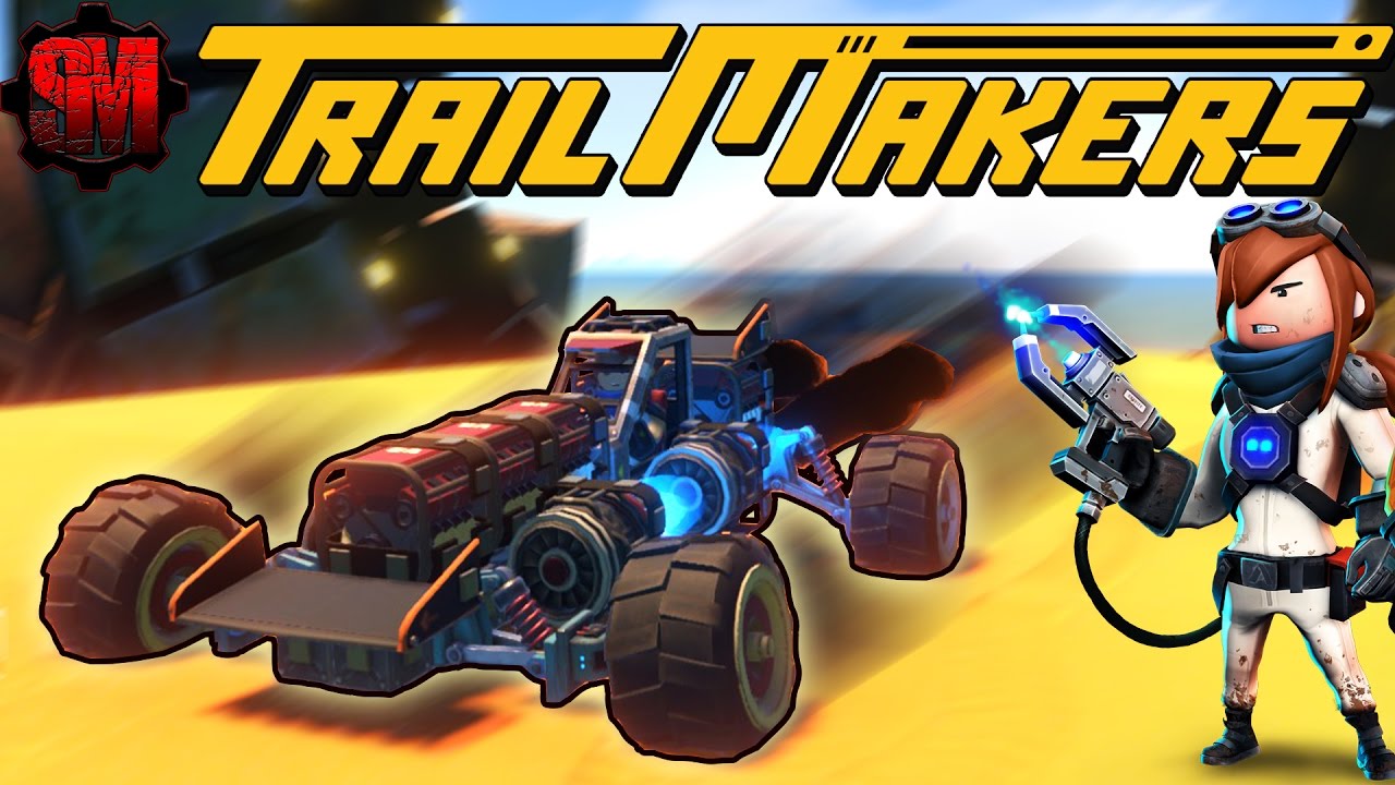 TRAILMAKERS - BUILDING WITH DESTRUCTION! TrailMakers Gameplay First Look