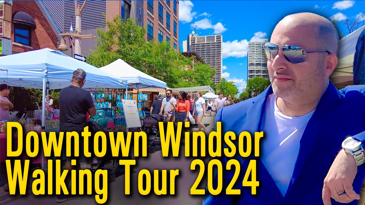 Downtown Windsor Afternoon Walking Tour 2024