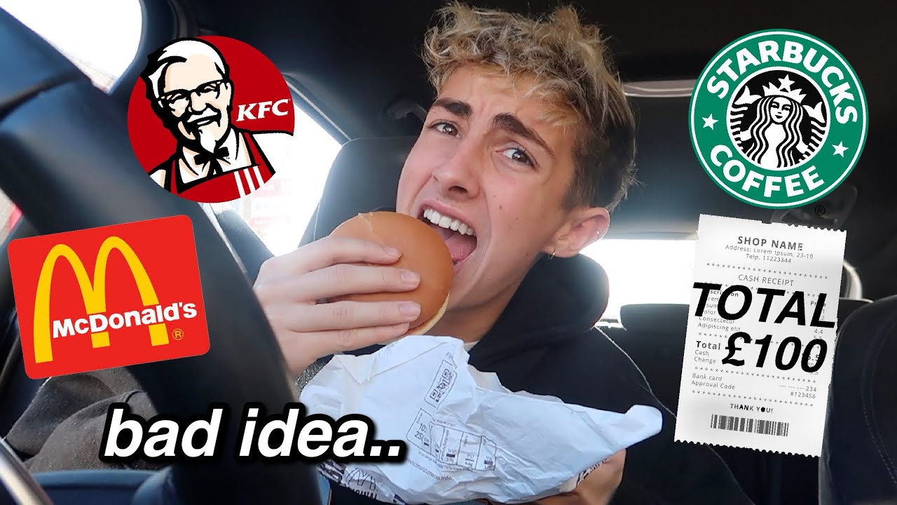Letting The Person In FRONT Of Me Decide What I Eat for 24 hours (ew)