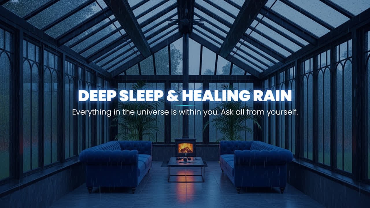Fall Into Deep Sleep with Relaxing Kalimba Music + Insomnia | Rain Sounds for Stress Relief, An