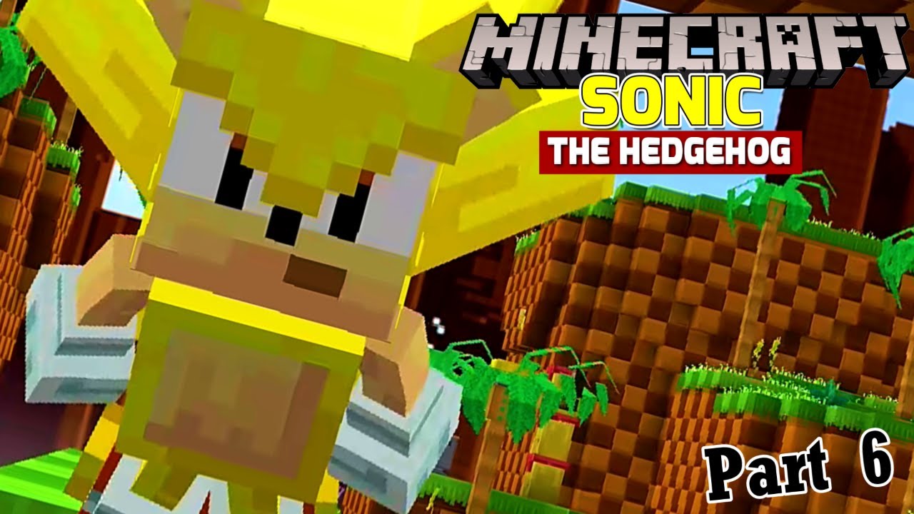 Minecraft: Sonic The Hedgehog Part 6 - Super Sonic! Master Mode! | Minecraft Marketplace...