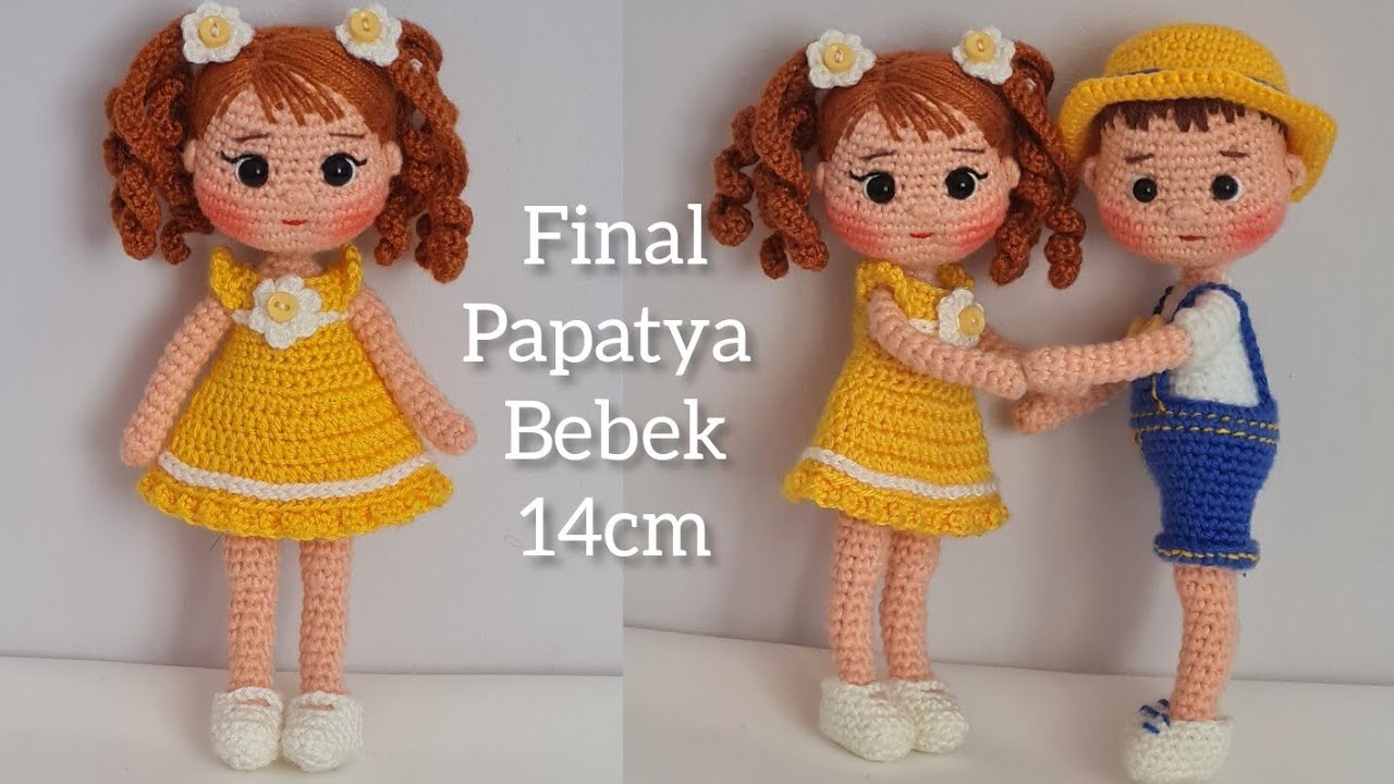 Amigurumi/Mini Papatya Bebek/FİNAL/ENG subtitles on,subtítulos ESPANÕL)