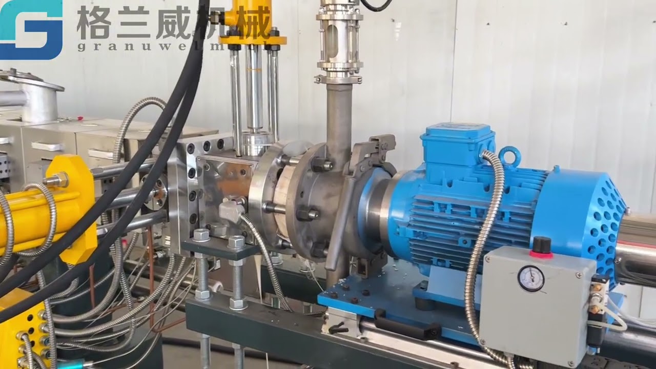 GTE-75B Twin-Screw Extruder with Underwater Pelletizing System
