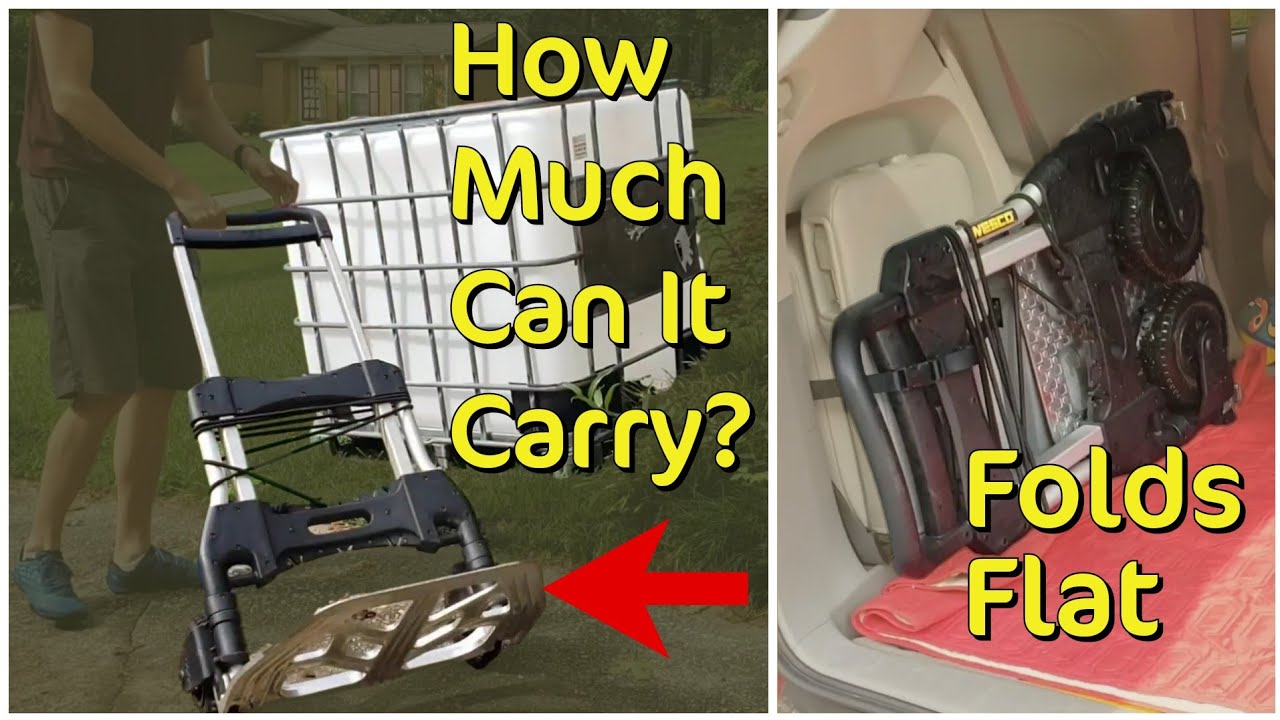 Is It Any Good? Wesco HEAVY DUTY FOLDING HAND TRUCK Aluminum Mega Mover 220650 Is Strongest & Best