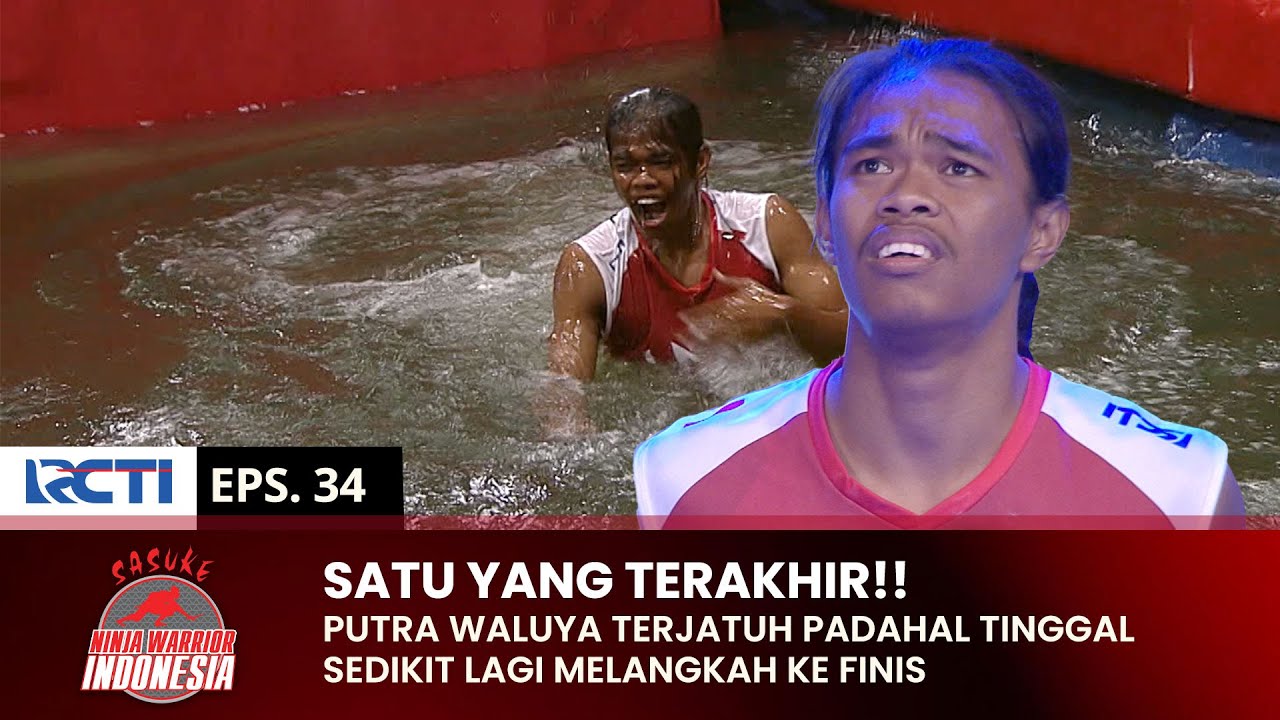 SEDIKIT LAGI!! Putra Waluya Terjatuh Akibat Kelelahan | SASUKE NINJA WARRIOR | PART 5