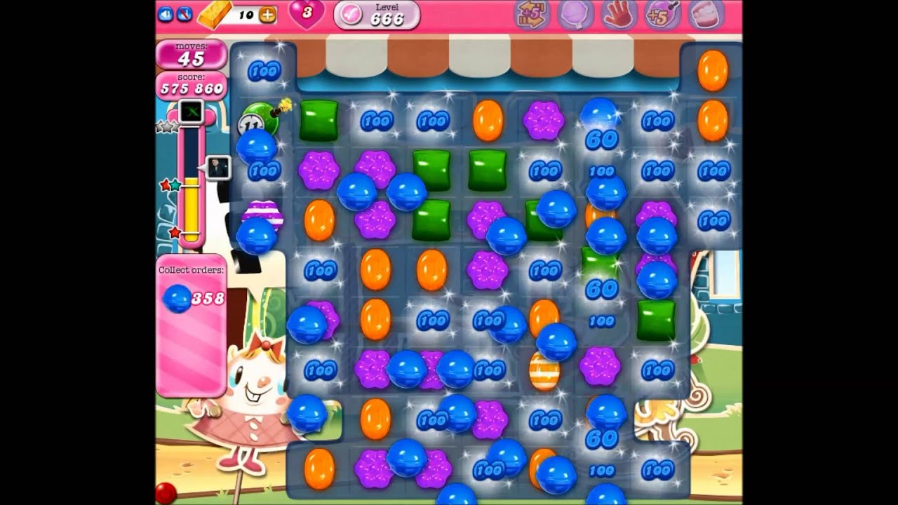Candy Crush Saga - Level 666: The Number of the Beast
