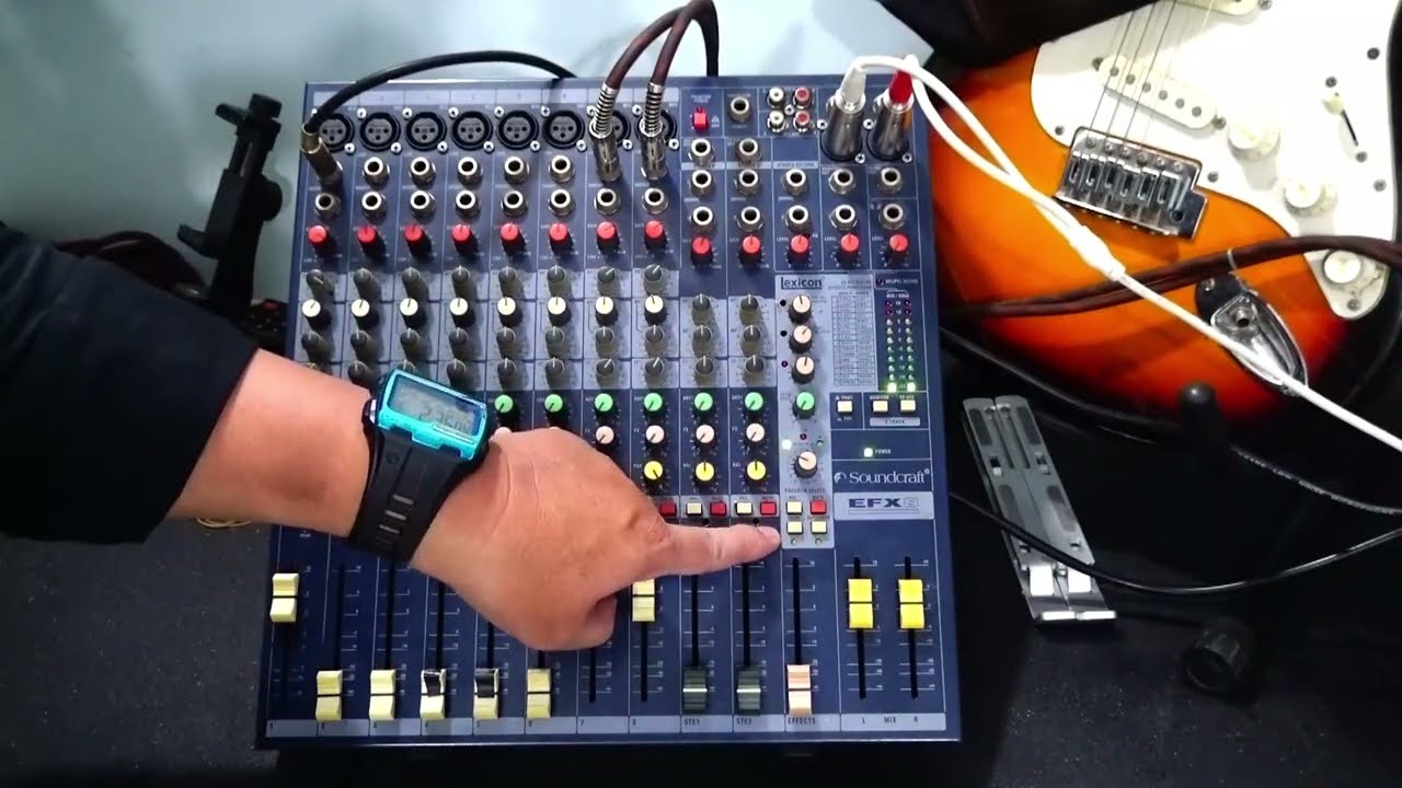 Mixer Soundcraft EFX8 Bay Phê - Giá 1.200k - Xem Rồi Mới Zalo 0902536313 - Phần 1