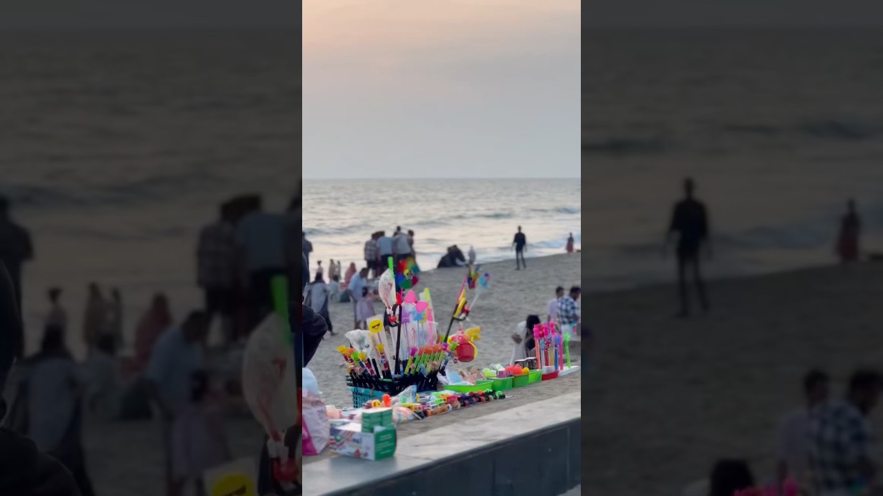 Kozhikode beach 🏖️  #shortvideo