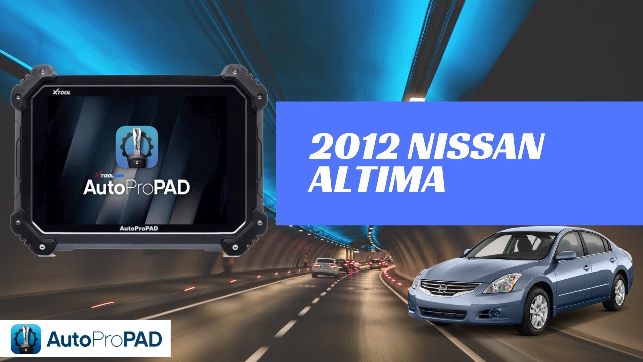 Programming a smart key to a 2012 Nissan Altima | AutoProPAD