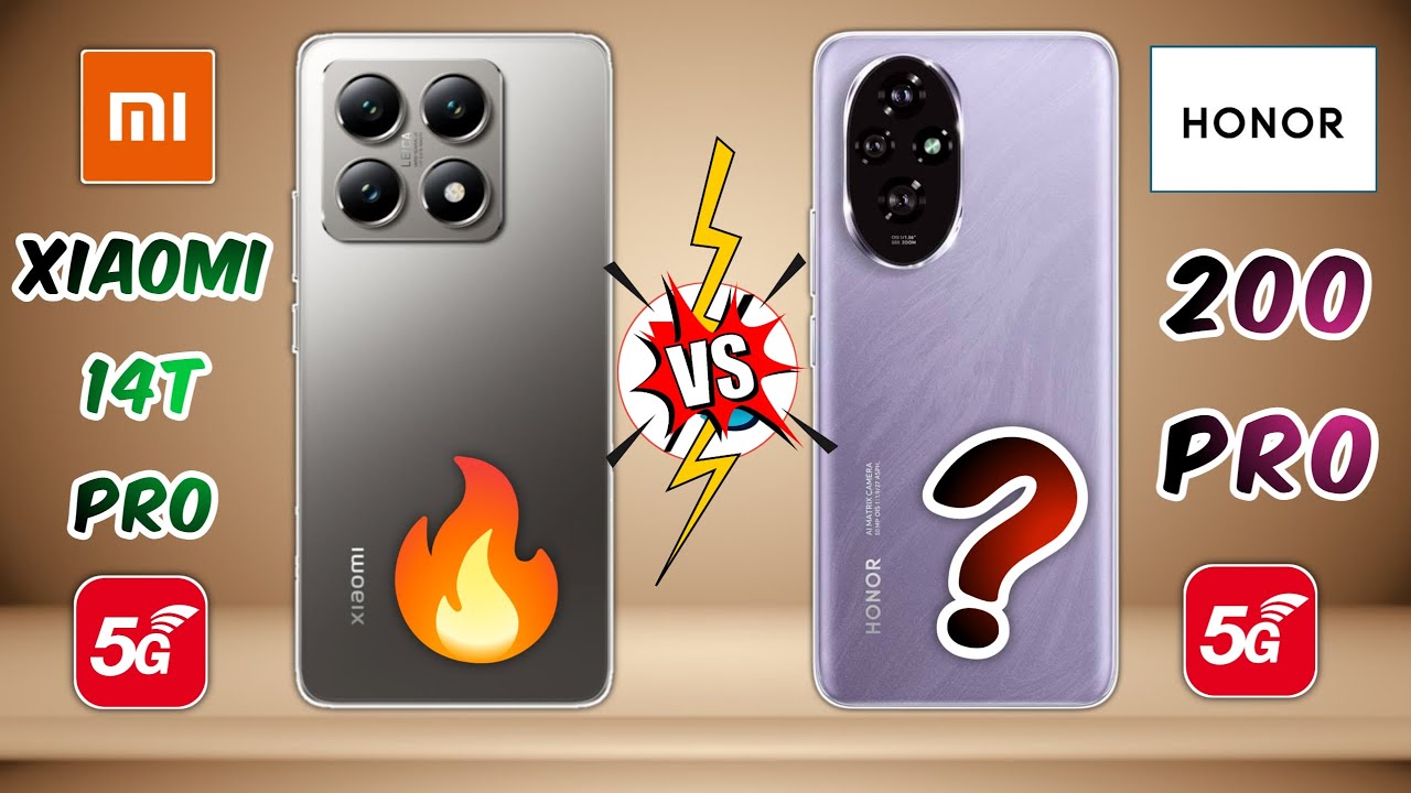 Xiaomi 14T Pro Vs Honor 200 Pro 5G Which Android is Righ