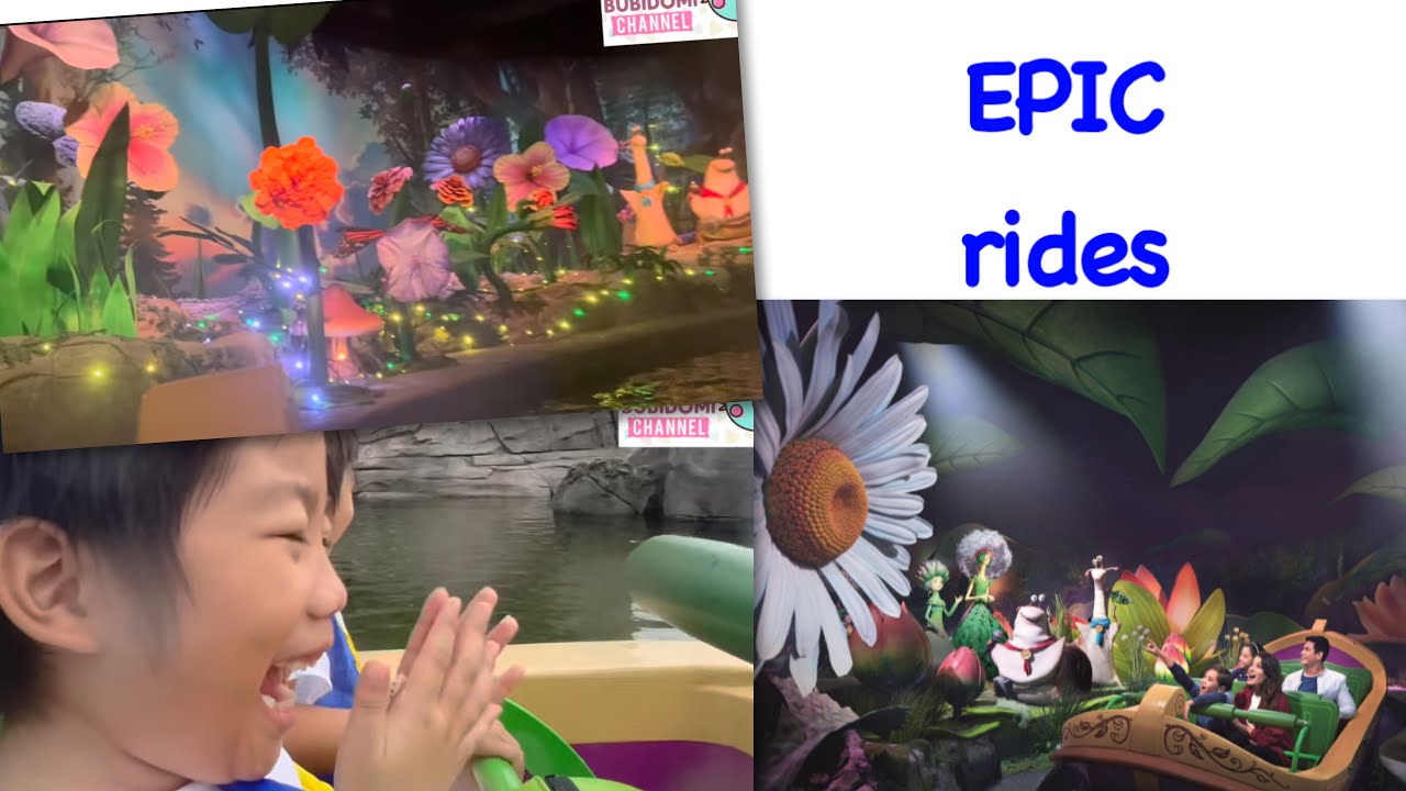 Epic Voyage to moonhaven - Genting skyworlds theme park JUL 2024