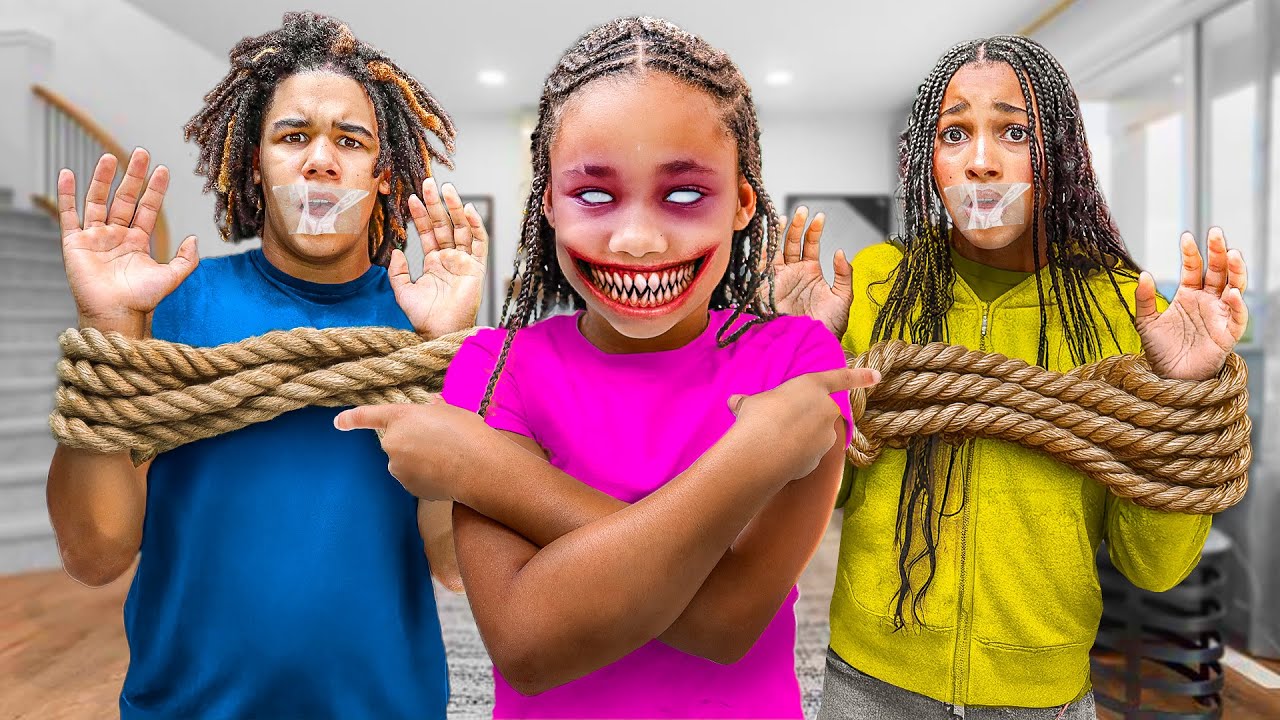 GIRL GETS SIBLINGS IN BIG TROUBLE..