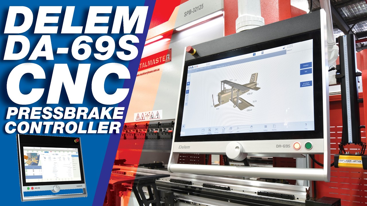 The Ultimate CNC Pressbrake Controller | Delem DA-69S |