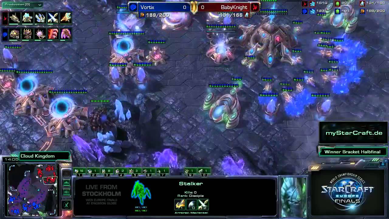 #126 Vortix vs. Babyknight - WCS Europe Finals