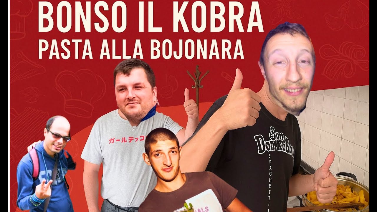 COTTO E BRUCIATO - BONSO IL KOBRA - PASTA ALLA BOJONARA