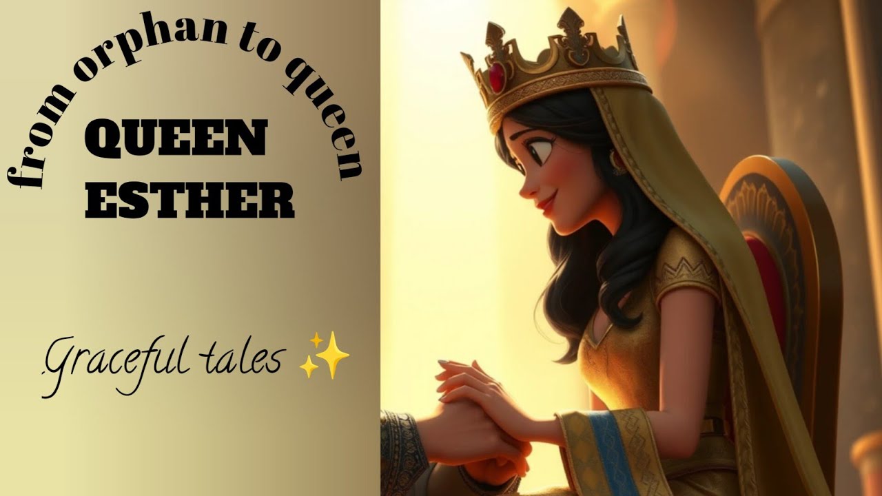 QUEEN ESTHER: from orphan to queen 👑#animation #Estherbiblefilm #christian #faithful #queenesther 