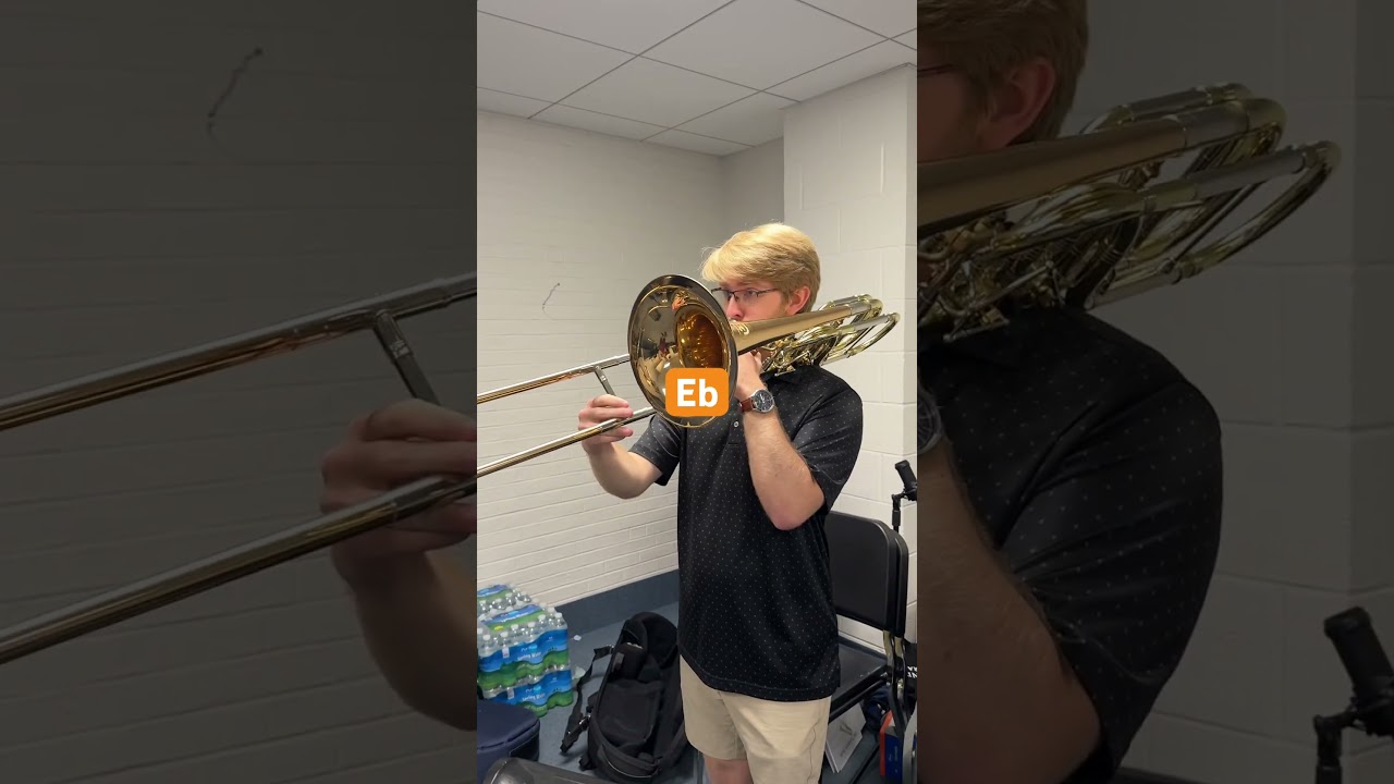 LOW NOTE COMPETITION - Who&rsquo;s got the lower range!? #bassposaune #trombone #basstrombone #challenge
