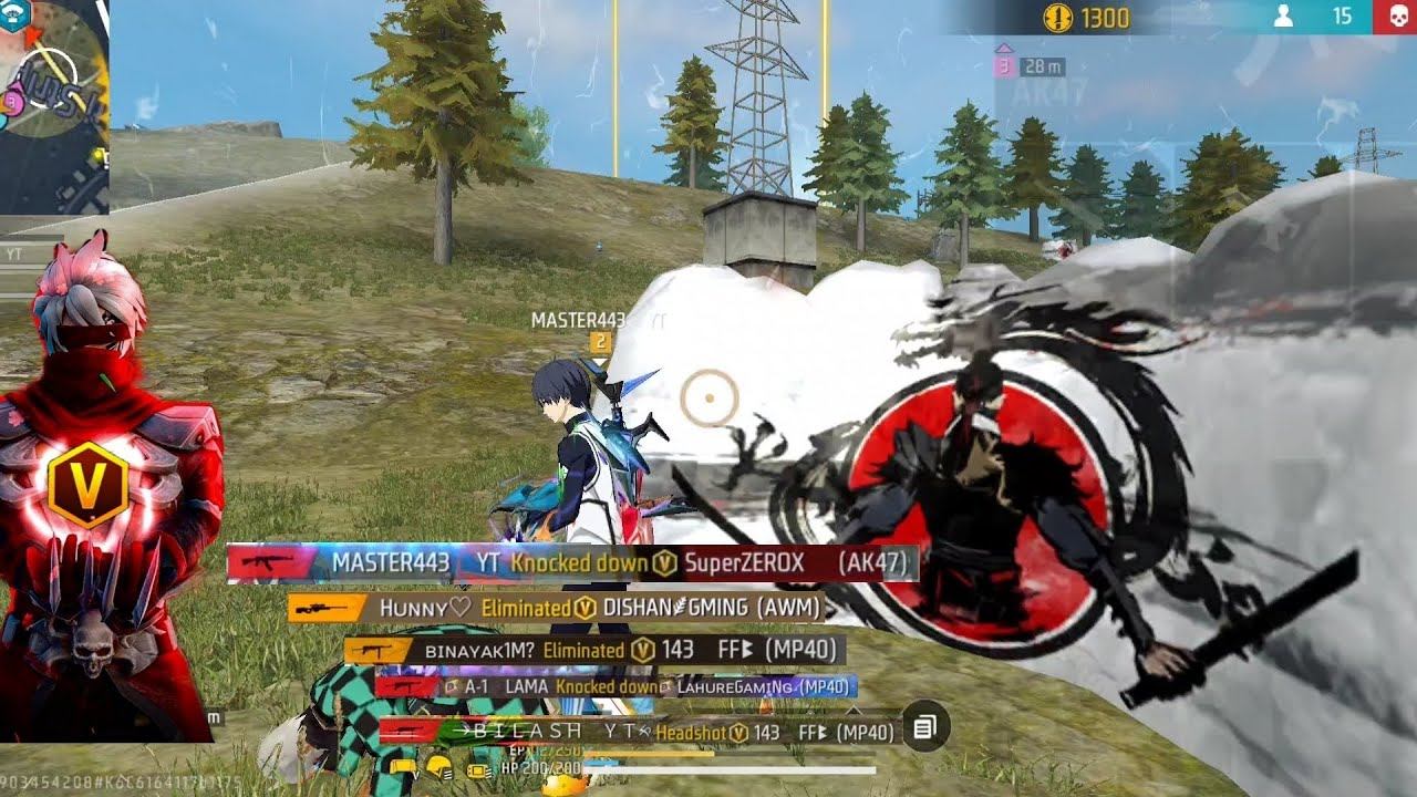 SuperZEROX watching me on livestream💀 3 V badge player in same lobby☠️🤒♥️