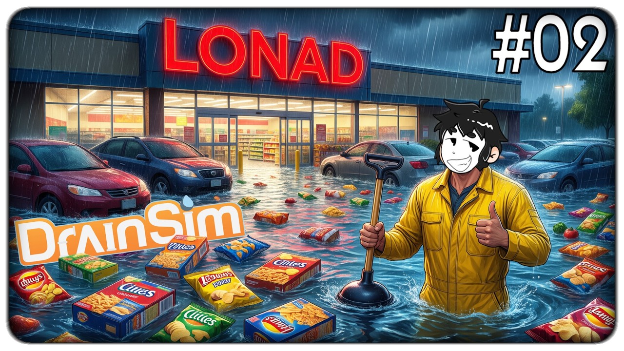 CI SONO VOLUTE ORE PER SALVARE UN SUPERMERCATO E UNA FATTORIA ALLAGATI | DrainSim ep.02