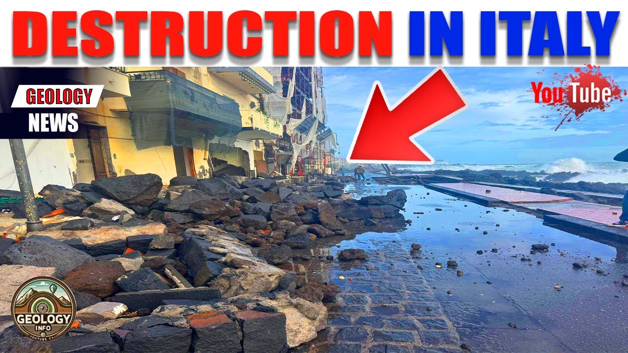 Destruction in southern Italy: the biggest event of the century.