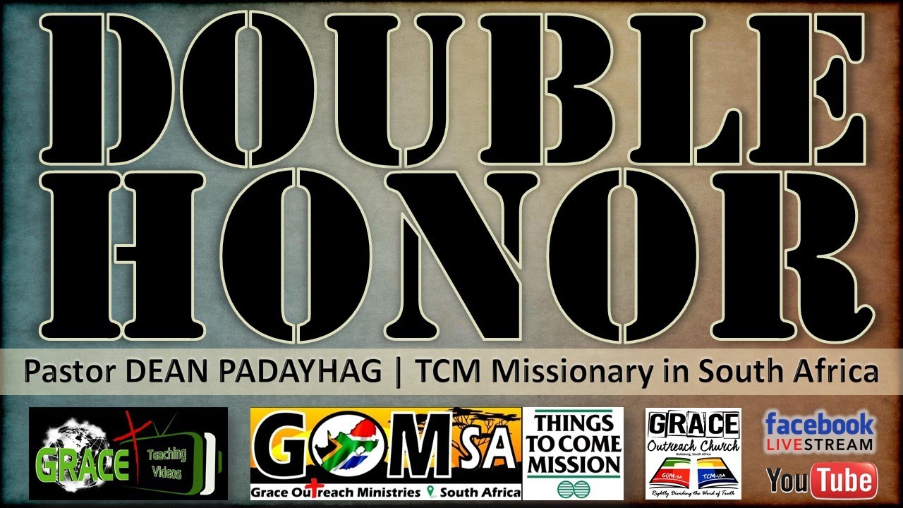 DOUBLE HONOR | Sundays Best | Pastor Dean Padayhag