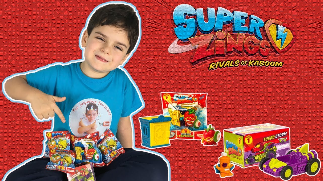 SUPERZINGS RIVALS OF KABOOM super zings series 1 |magic box | TUS JUGUETES FAVORITOS