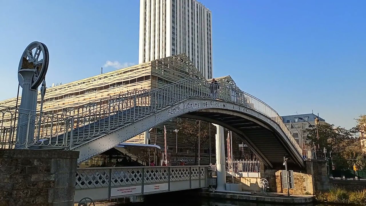 Bassin de la Villette et Canal de l’Ourcq | Marin D'Eau Douce | Canal de l'Ourcq - Paris La Villette