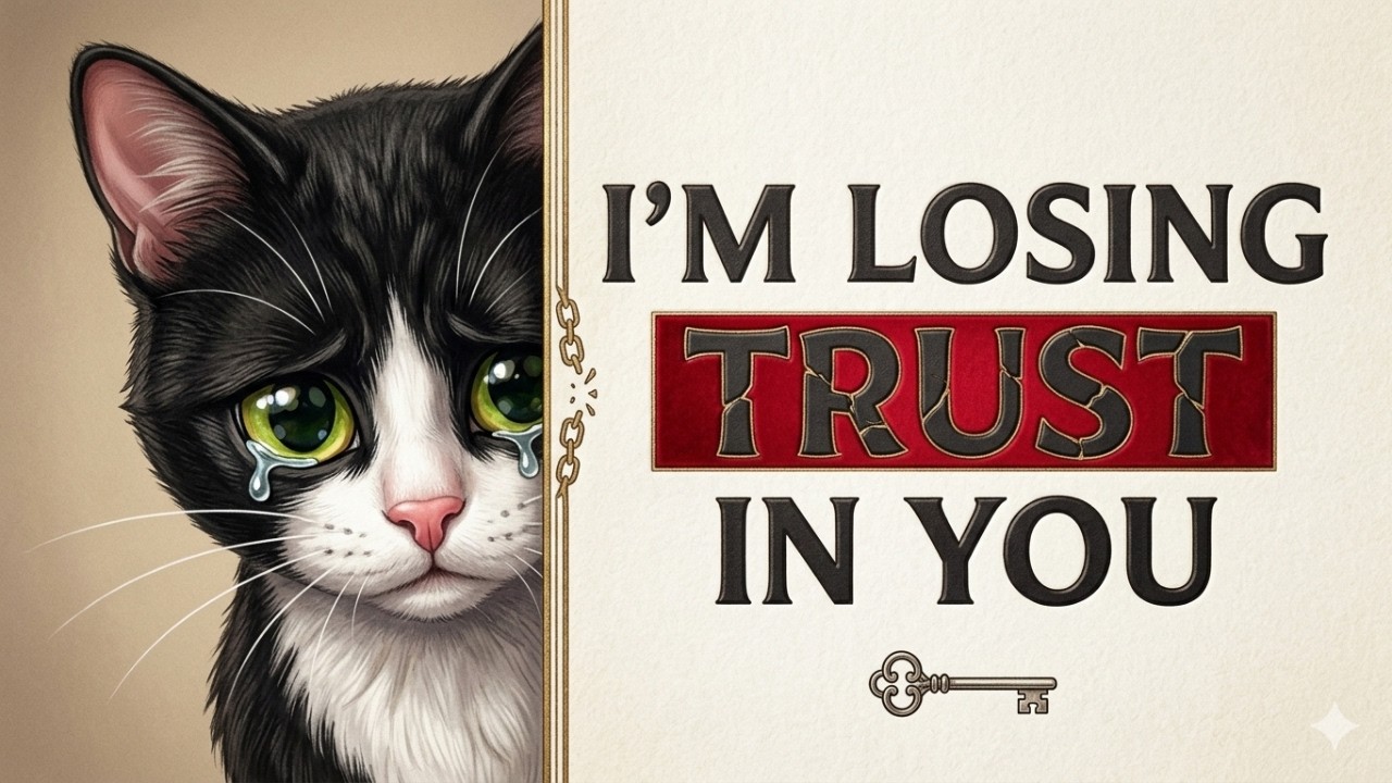 Your Cat's Trust Is Broken Because of This