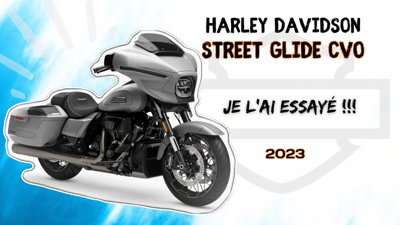 Harley Davidson - Street Glide CVO 2023 : le classique revisité