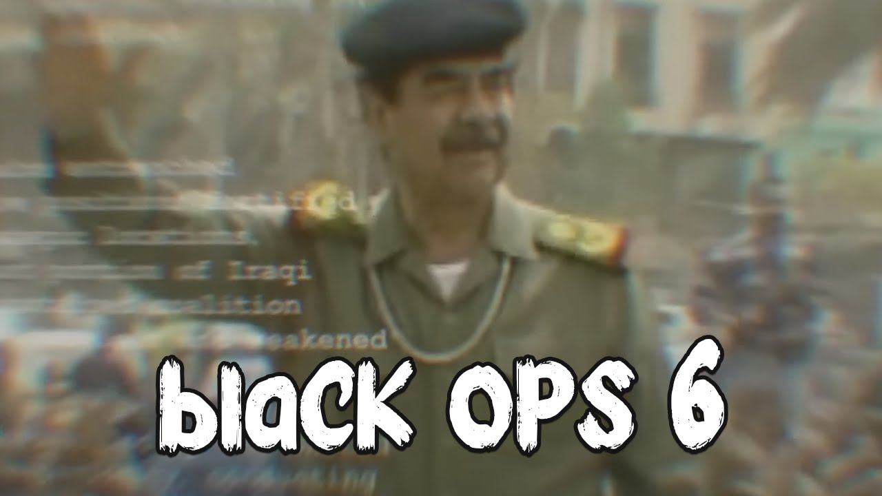 صدام is back ( ردة فعل عراقي على بلاك اوبس الجديدة )