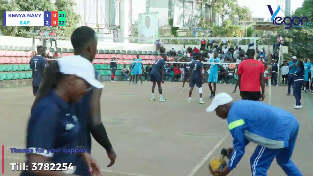 KENYA NAVY VS KAF VC DIV 2 LIVE ON YEGON TV