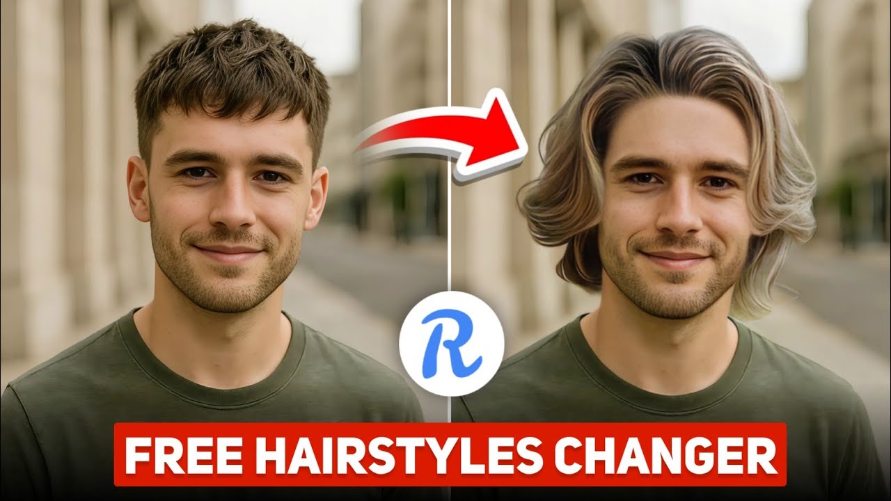 Photo Hairstyle Changer Ai | Photo Me Hairstyle Change Kaise Kare | Right Hair Ai