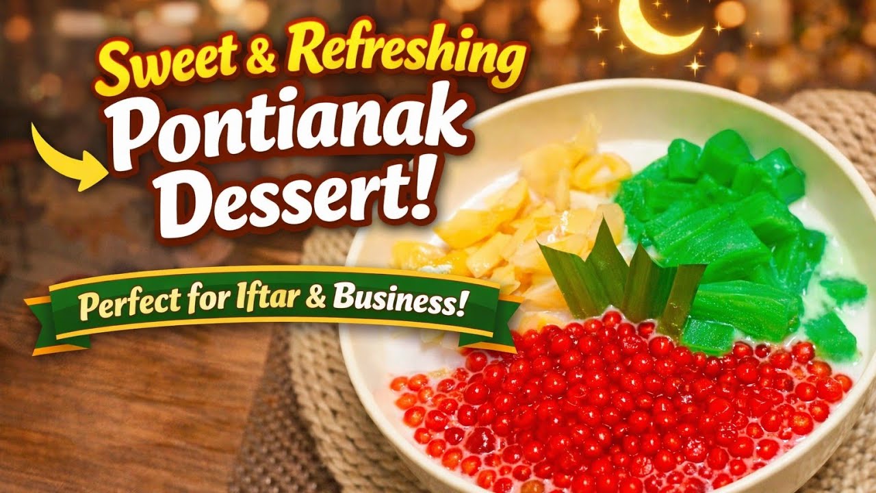 Pontianak’s Sweet Traditional Treats | Refreshing Takjil & Profitable Idea