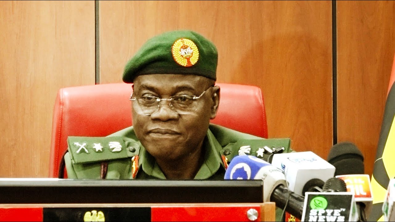 Listen To The Farewell Speech Of Former Chief Of Army Staff - Gen. Faruk Yahaya