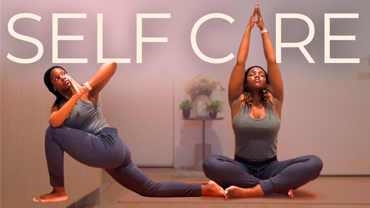 R&B Yoga Stretch for Self Care (10 Minutes)
