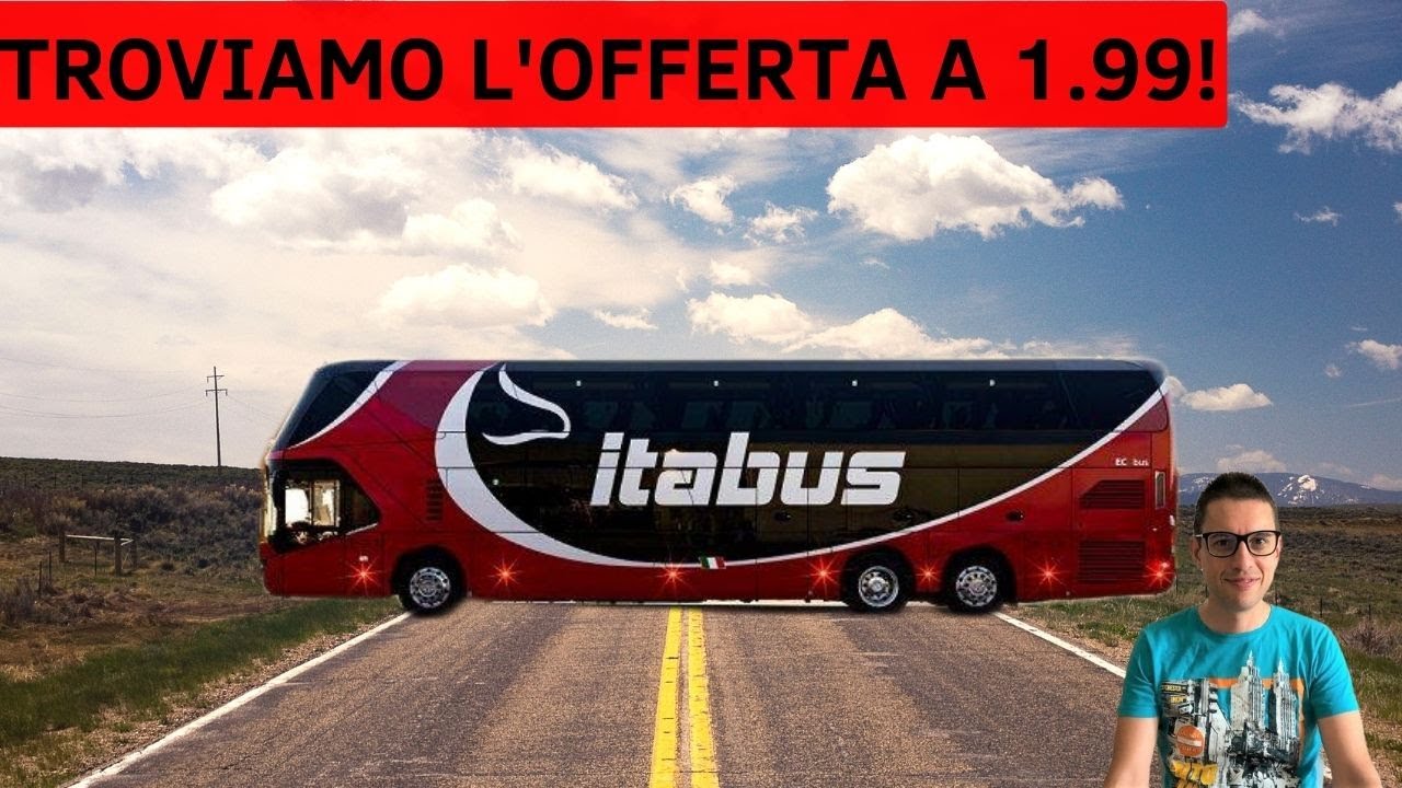 ITABUS, VIAGGI IN ITALIA  LOW COST? TUTORIAL