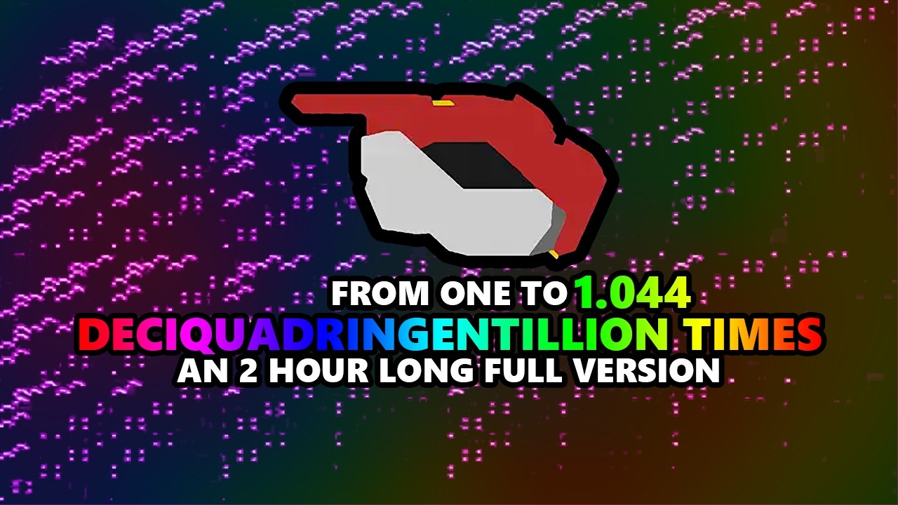 WAR 4 Railgun - From One to 1.044 Deciquadringentillion Layers