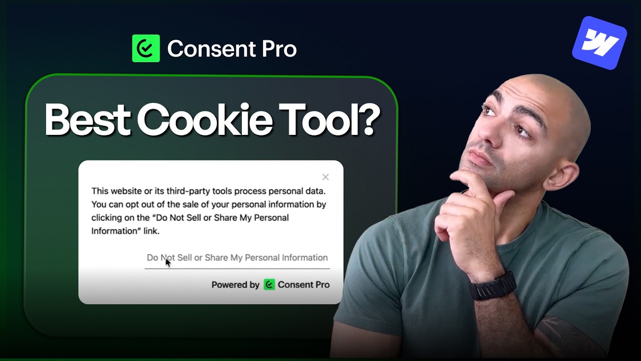 Best Cookie Consent Tool for Webflow? (Consent Pro Review)