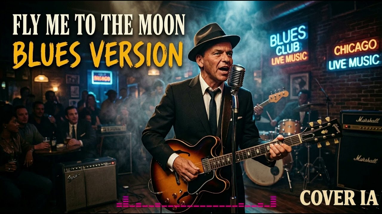 Fly Me to the Moon (Blues Cover) | Deep Chicago Blues