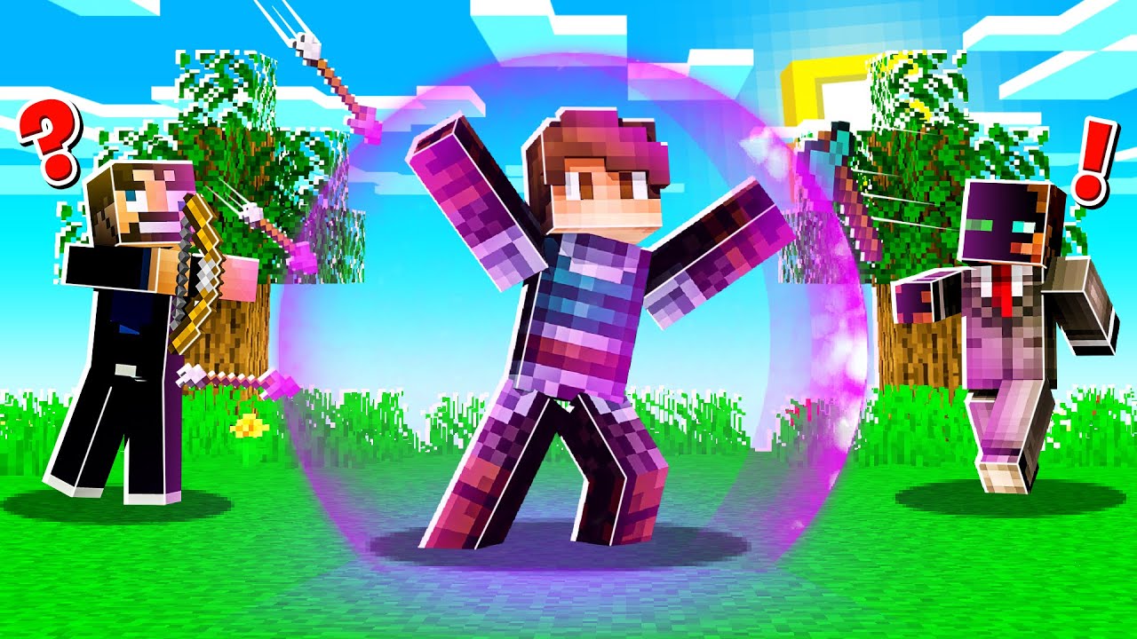 USING a FORCEFIELD SHIELD in Sky Factory! (Invincible)