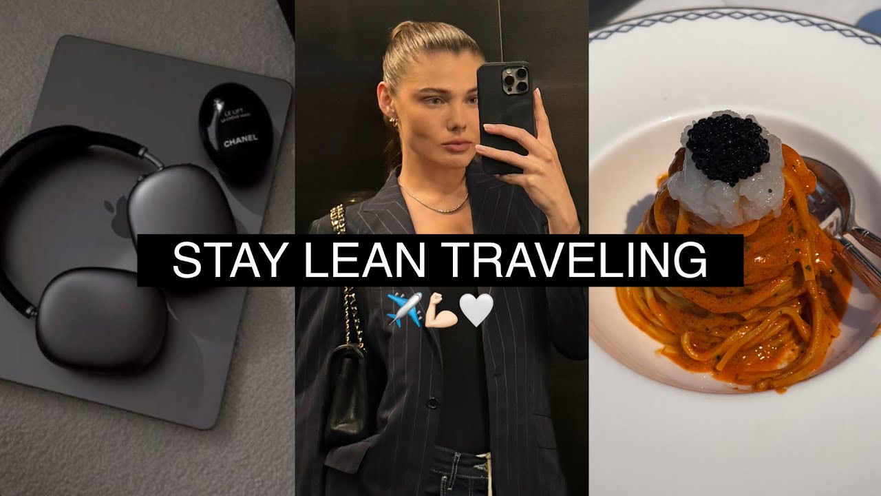Stay lean while traveling. ATHENS & MILAN VLOG.