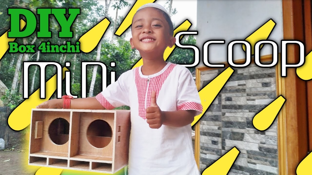 DAPAT PESANAN BOX MINI SCOOP 4 INCHI DOUBLE