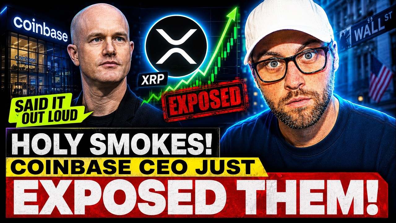 HOLY SMOKES! COINBASE CEO JUST EXPOSED THEM! (HUGE XRP NEWS!)