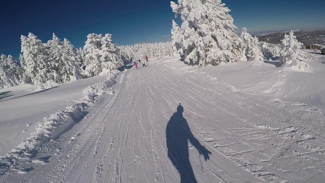 Bursa Uludağ Cennetkaya pisti Snowbord denemeleri Ve Zeynommmm