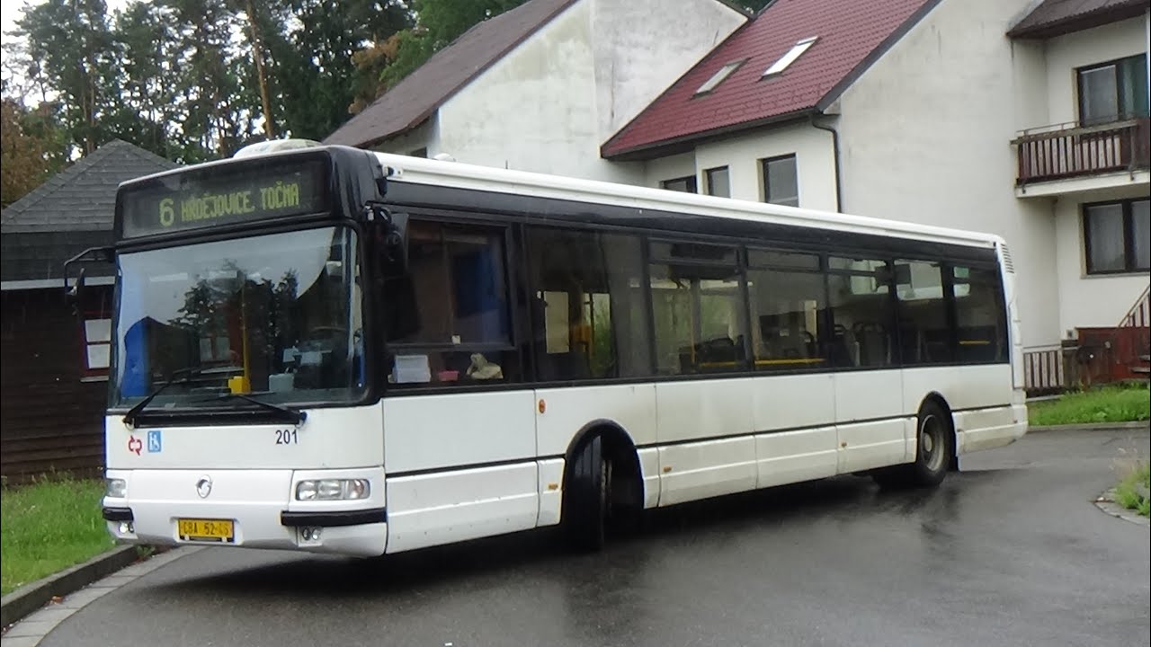 Autobus Renault Citybus 12M ev.č. 201 na lince 6