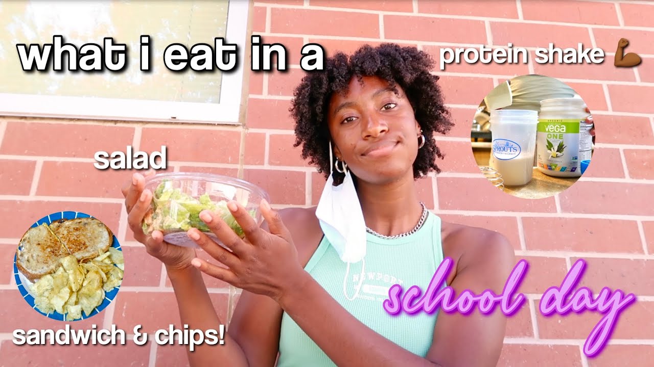 WHAT I EAT IN A SCHOOL DAY | AZARIA PURDY