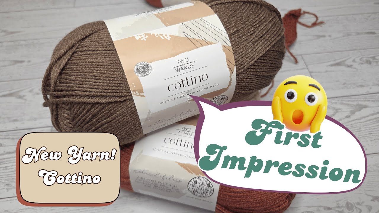 Новинка! Пряжа Lion Brand Cottino: полный обзор и оценка.