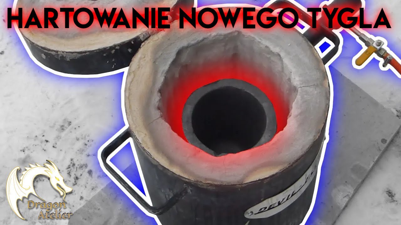 Idealne hartowanie nowego tygla do wysokiej jakości topienia metalu