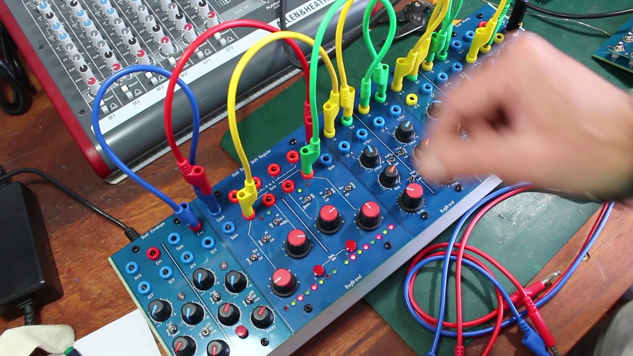 BugBrand DDSR - quick'n'rough rhythmic Ping demo