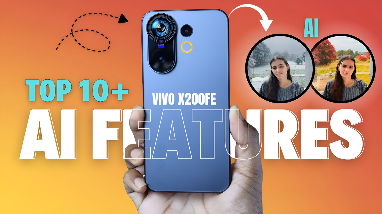 Vivo X200 FE Tips And Tricks 🧐 Top 10+ AI Features | vivo x200fe 5g Camera Features 🔥